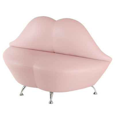 Диван в форме губ Pink Lips