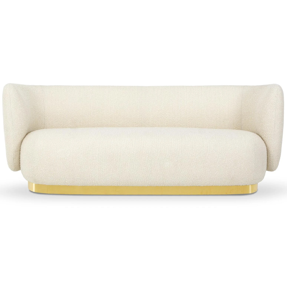 Диван с обивкой букле Ambrose Soft Boucle Sofa
