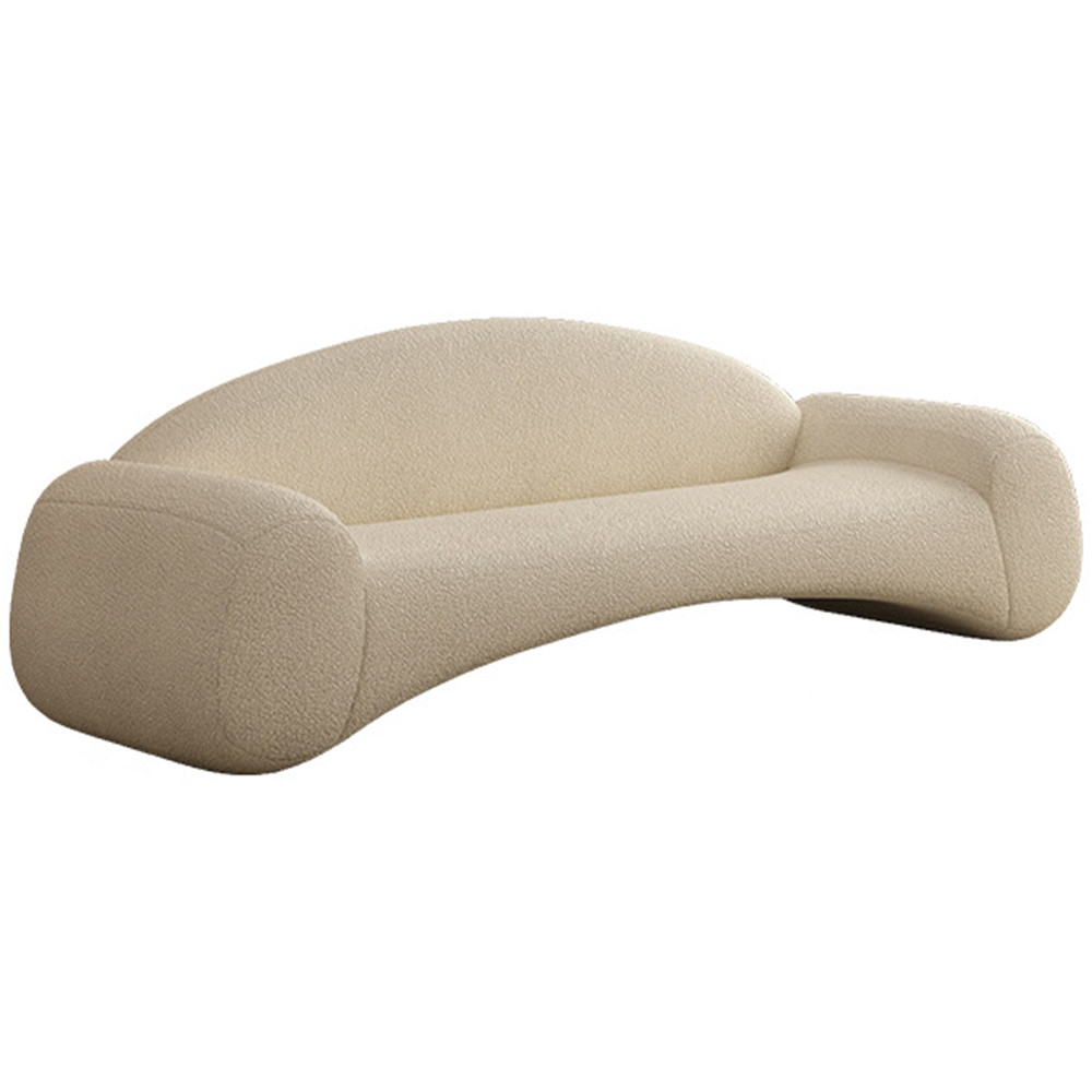 Диван с обивкой из букле Lane Boucle Sofa