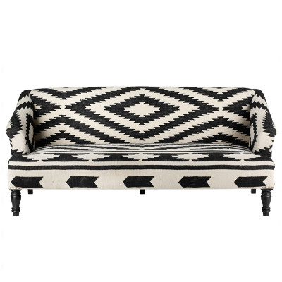 Диван Черно-Белый Келим KELIM Sofa