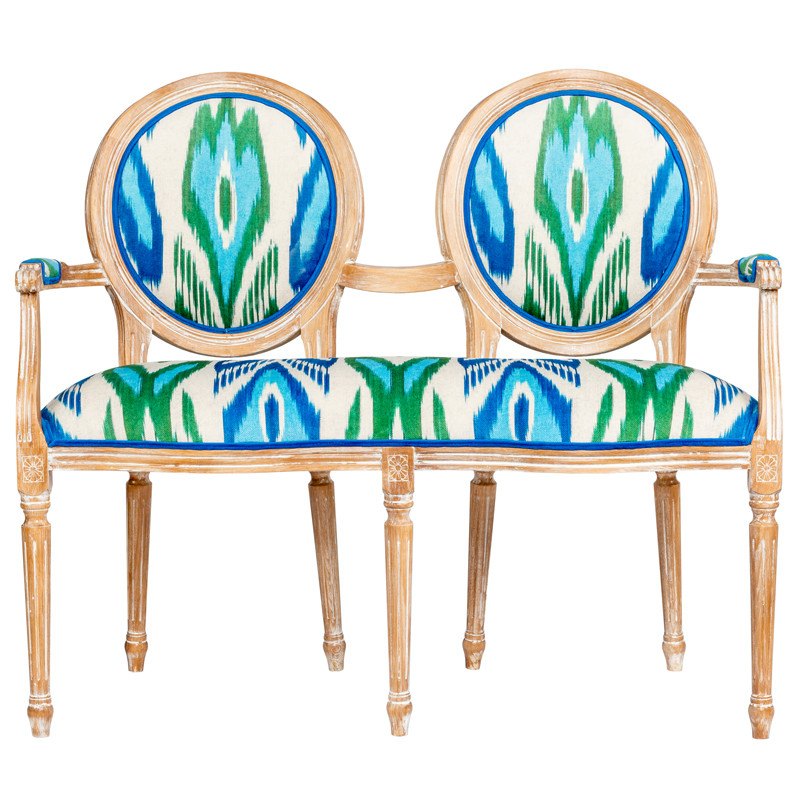 Диванетка с узором Ikat Pattern