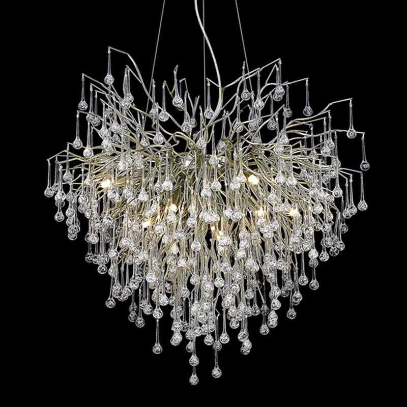 Дизайнерская люстра Freezing Rain Small Никель