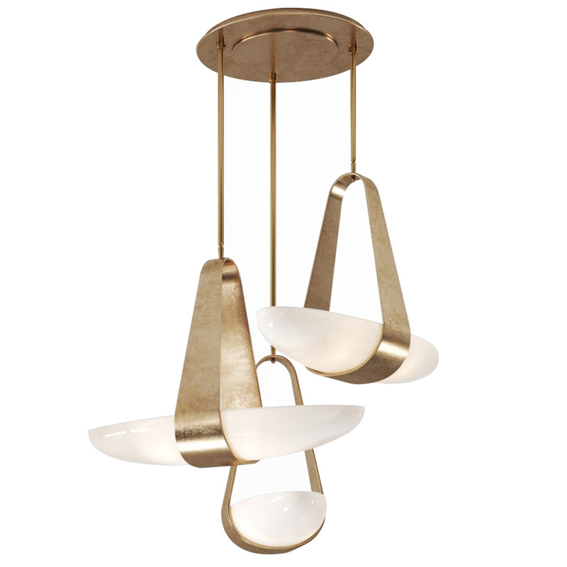 Дизайнерский Cветильник Hilliard Sophia Chandelier 3 плафона