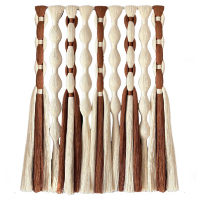 Дизайнерский Декор на стену с кисточками из хлопковых нитей wall panel Thread brushes