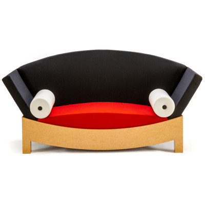 Дизайнерский диван с двумя подушками-валиками Poltronova Mitzi Sofa