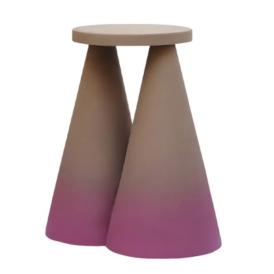 Дизайнерский журнальный стол на 2-х конусообразных ножках Epykopy