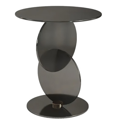 Дизайнерский журнальный стол с основанием из круглых элементов Lirod