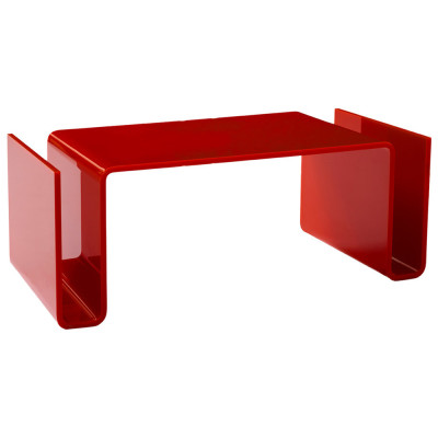 Дизайнерский кофейный стол Poltronova T01 Red Coffee Table