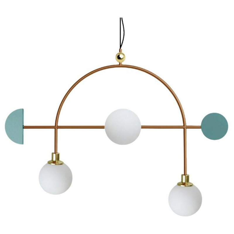 Дизайнерский Светильник Green Brown Space Ceiling Lamp by Dovain Studio