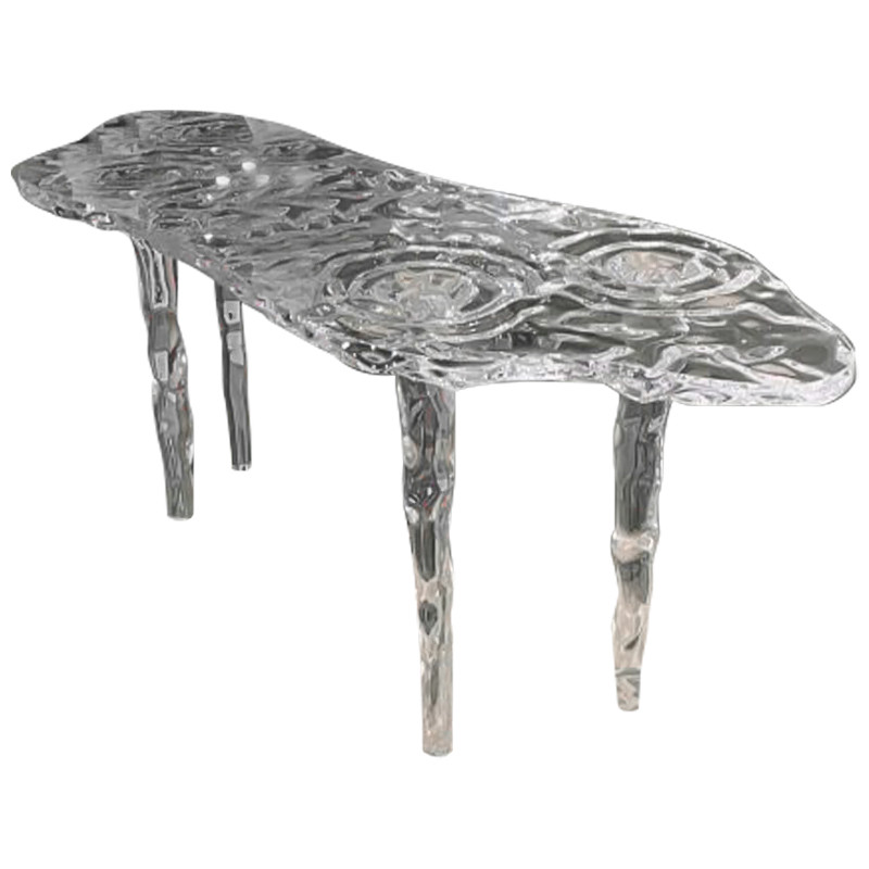 Дизайнерский Стол из прозрачного Акрила Crystal Icicle Table