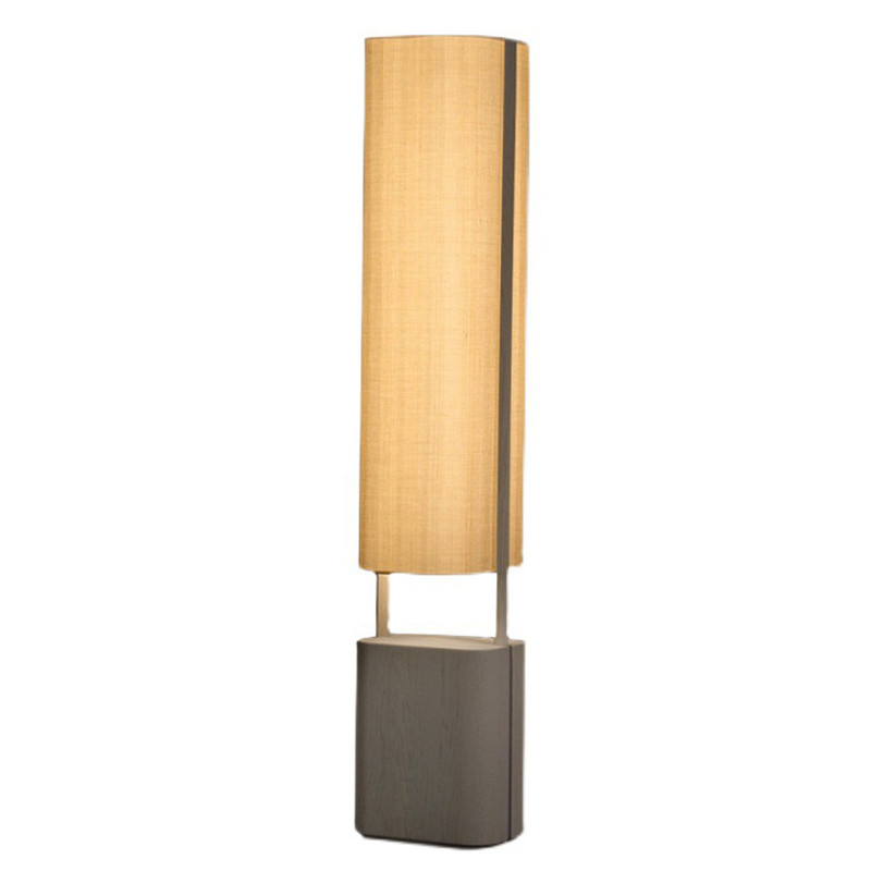 Дизайнерский торшер с деревянным основанием Keila Floor Lamp Wooden