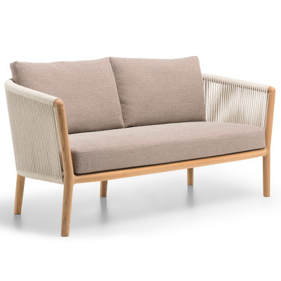 Дизайнерский уличный диван из массива дерева BOBOLI Sofa