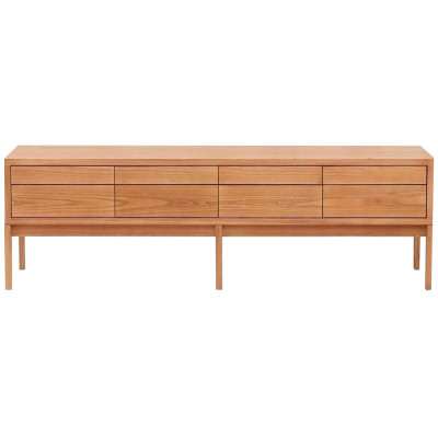 Длинная деревянная консоль с ящиками Espen Wooden Console