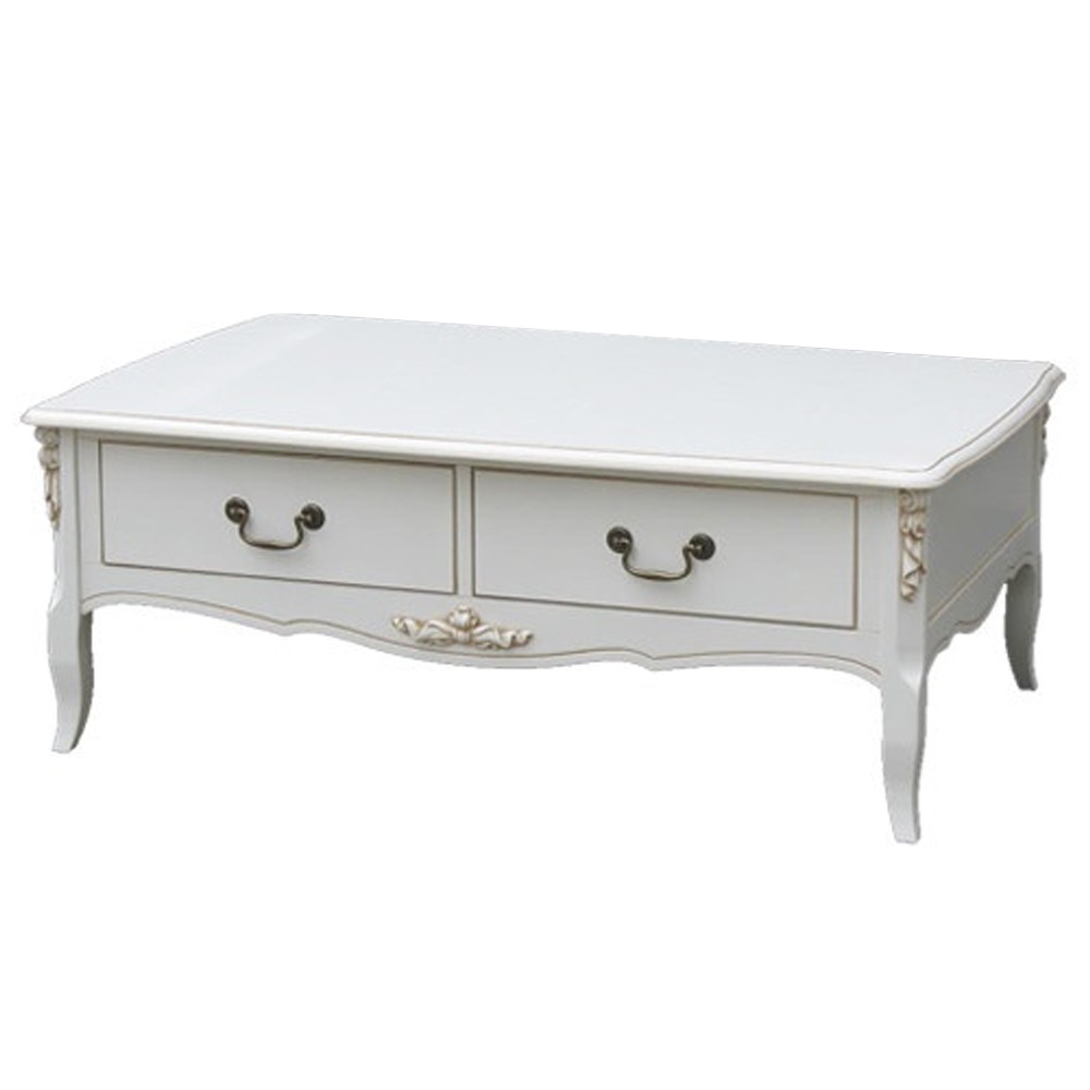 Журнальный стол в стиле прованс с ящиками Montmartre Provence Coffee Table