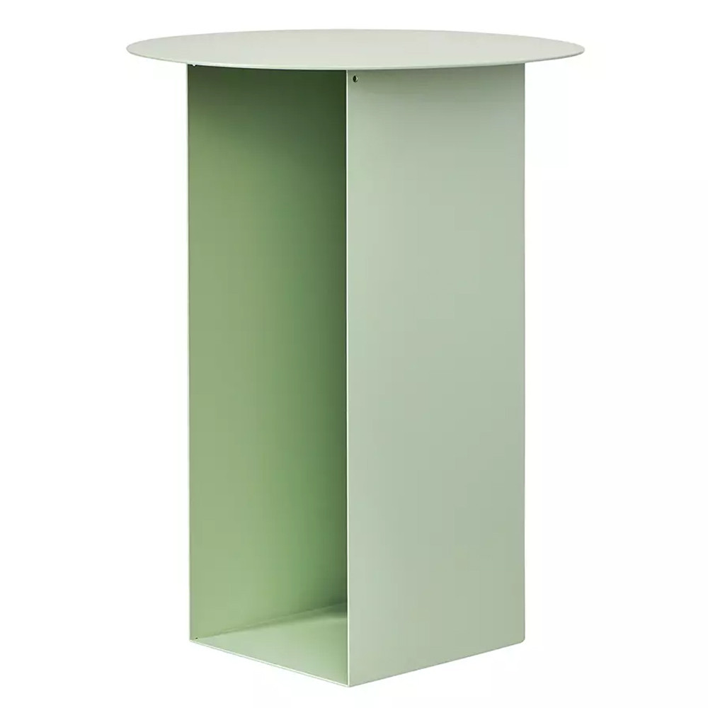 Журнальный столик с круглой столешницей и нишей для хранения Modern Table with Shelf