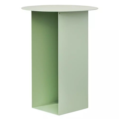 Журнальный столик с круглой столешницей и нишей для хранения Modern Table with Shelf