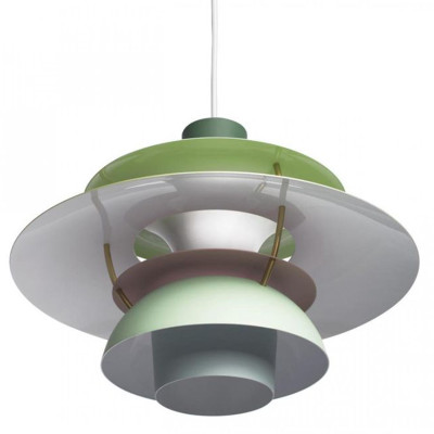 Зеленый Подвесной Светильник Louis Poulsen PH 5 Poul Henningsen Green