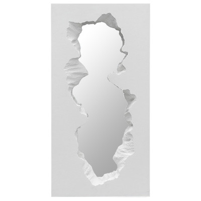 Зеркало Broken Stone Mirror Белый цвет
