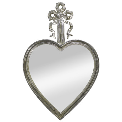 Зеркало Mirror Heart Серебристое