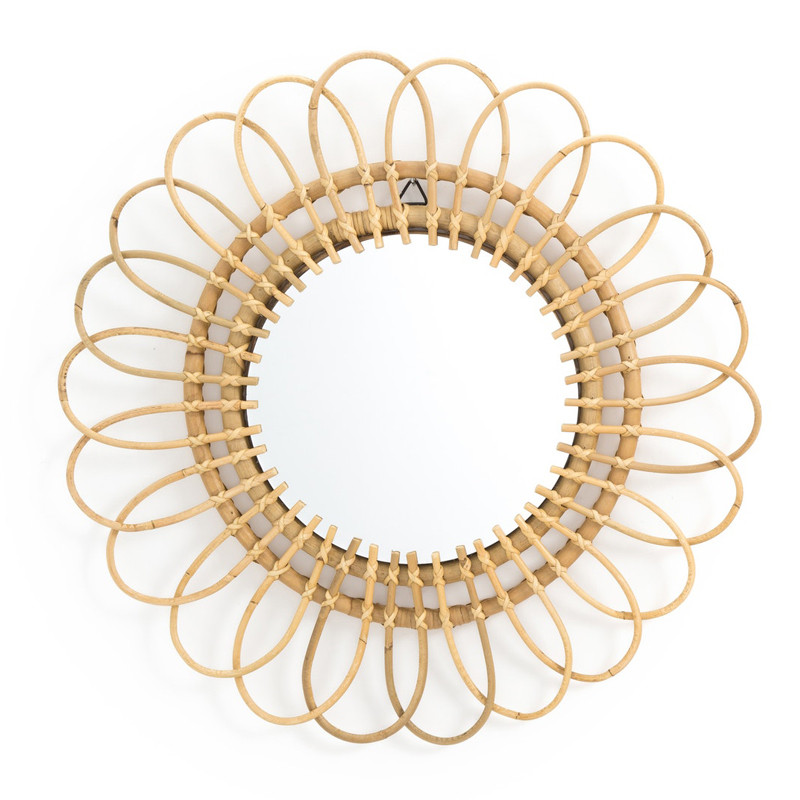 Зеркало Mirror Rattan Flower I