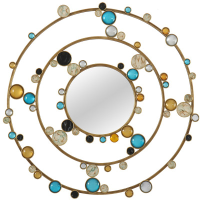 Зеркало Round Inserts Mirror