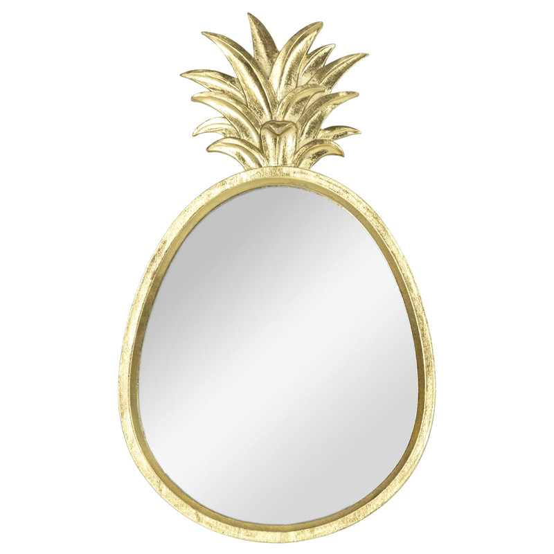 Зеркало Tropical Forest gold Pineapple