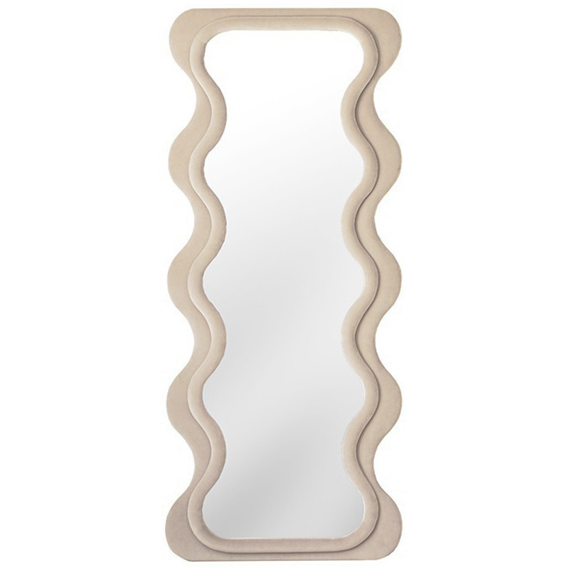 Зеркало Velvet Curved Waves Mirror