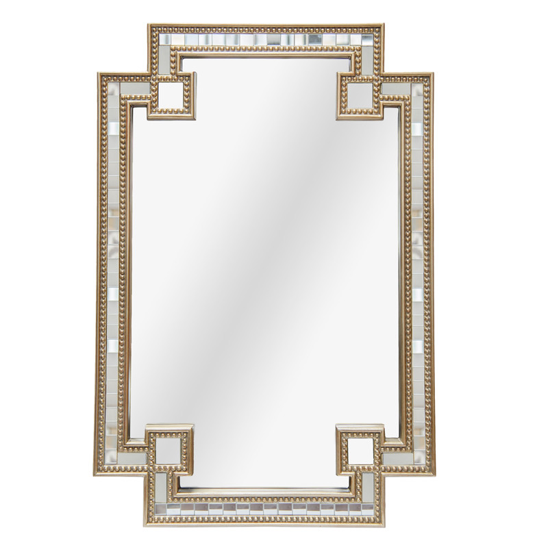Зеркало Wallace Mirror gold edging