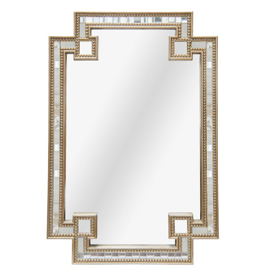 Зеркало Wallace Mirror gold edging