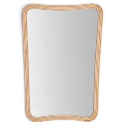 Зеркало Wicrer Furniture с отделкой из ротанга