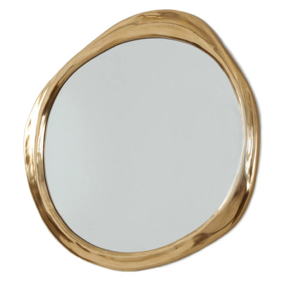 Зеркало в ассиметричной золотой раме Mirror of Aragorn