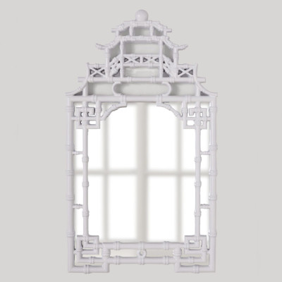 Зеркало в традиционном китайском стиле White Pagoda
