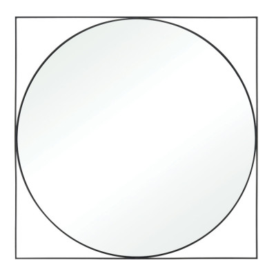 Зеркало в черной металлической раме Urban Style Mirror