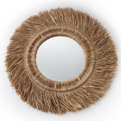 Зеркало из ротанга и сизаля WICKER MIRROR 100