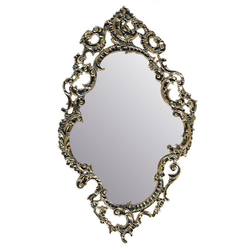 Зеркало настенное в бронзовой раме Majestic Gold Mirrors