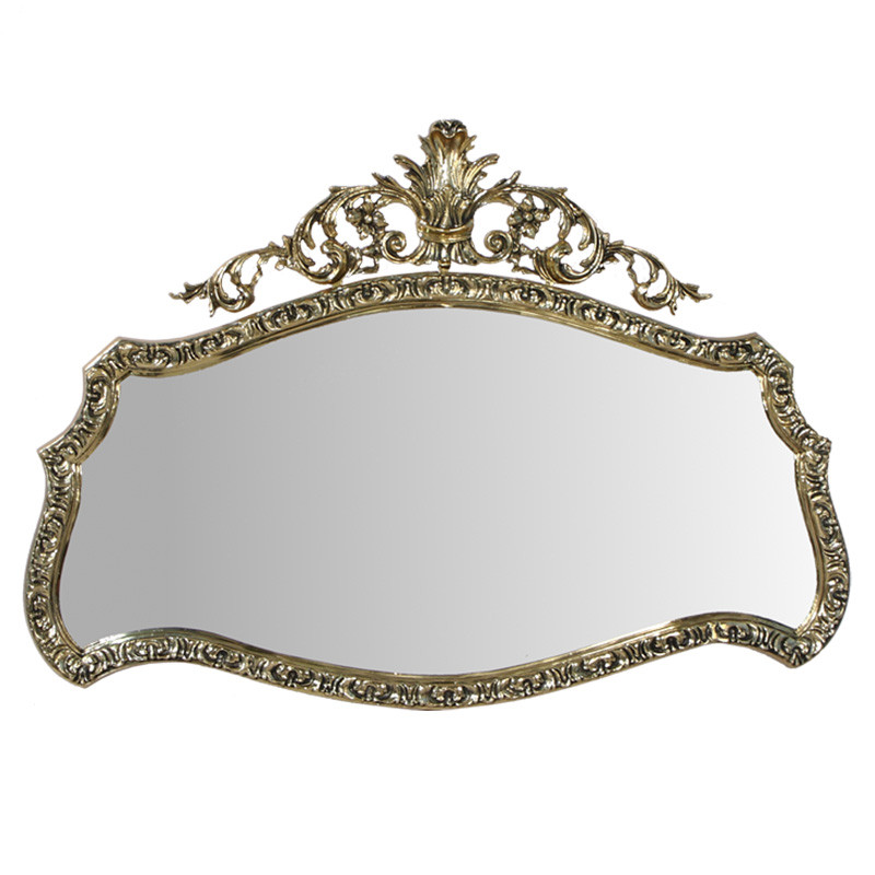 Зеркало настенное в бронзовой раме Royal Gold Mirrors