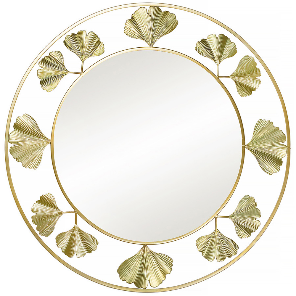 Зеркало настенное в металлическом обрамлении Mirror Golden Portal
