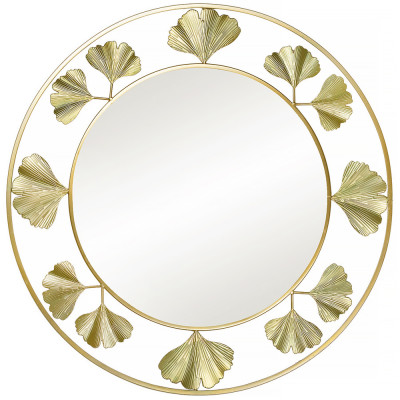 Зеркало настенное в металлическом обрамлении Mirror Golden Portal