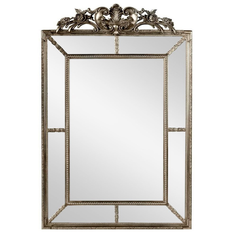 Зеркало настенное с цветочным орнаментом Embodiment