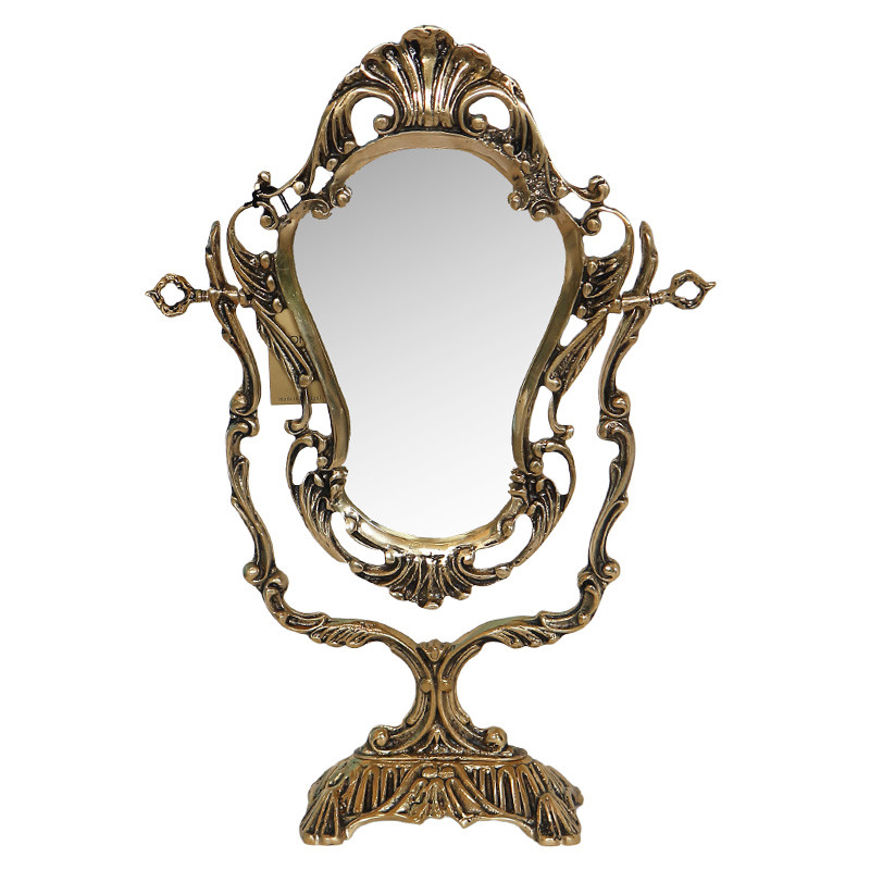 Зеркало настольное в бронзовой раме Grace Bronze Mirrors