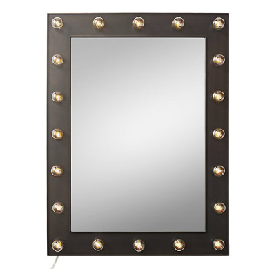Зеркало с подсветкой ILLUMINATED Mirror Dark steel