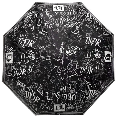 Зонт раскладной CHRISTIAN DIOR дизайн 011 Черный цвет