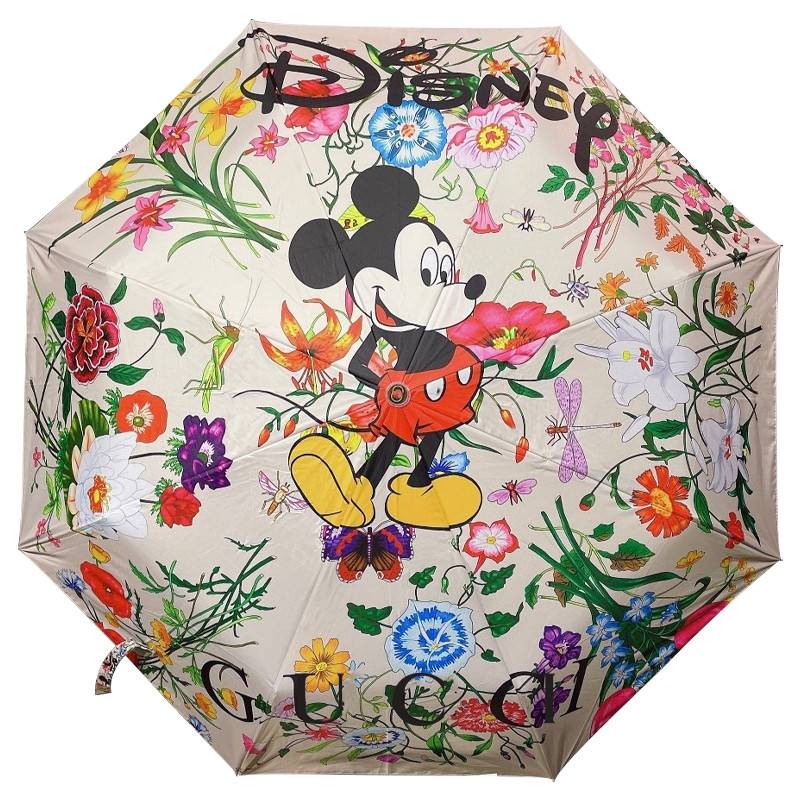 Зонт раскладной GUCCI дизайн 001 Мульти цвет