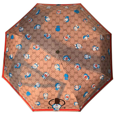 Зонт раскладной GUCCI дизайн 015 Коричневый цвет