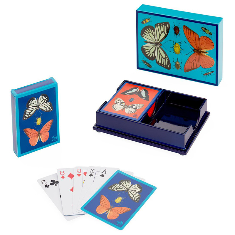 Игральные карты BOTANIST LACQUER CARD SET  Jonathan Adler