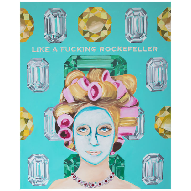 Картина “Like A Fucking Rockefeller”