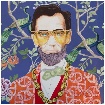 Картина Abe with Donkey Rope and Hermès Jacket