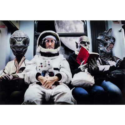 Картина Aliens painting