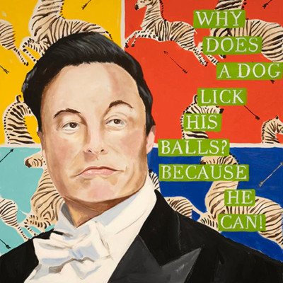 Картина Elon Musk: Because He Can