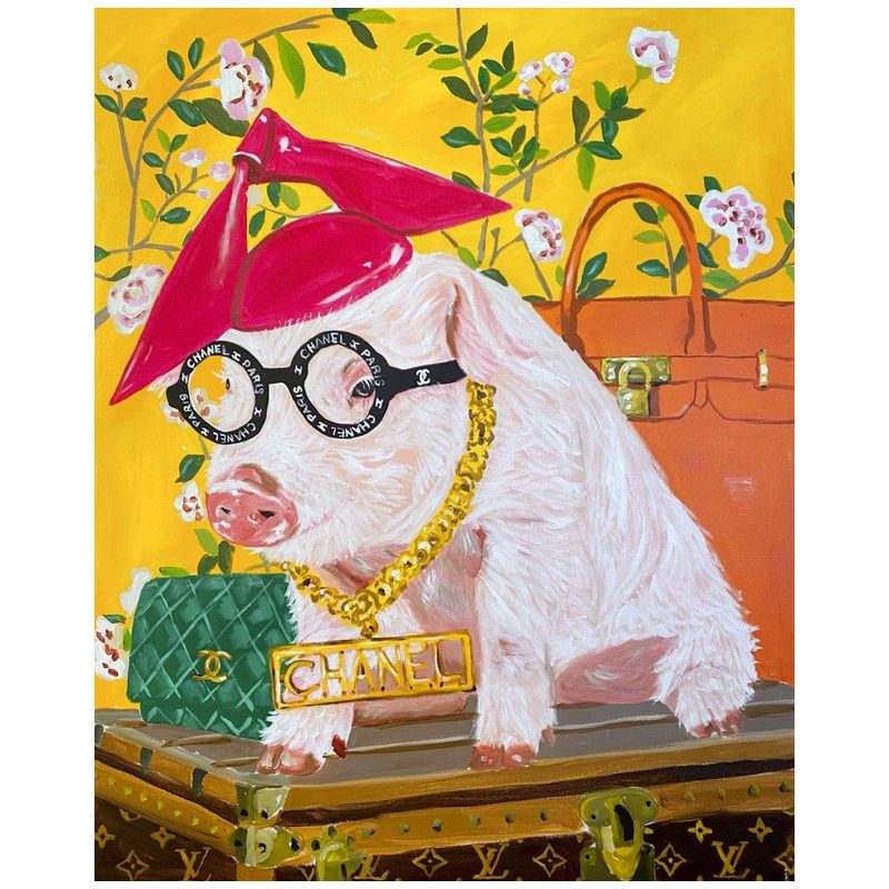 Картина Miss Mother Fucker the Fancy Pig